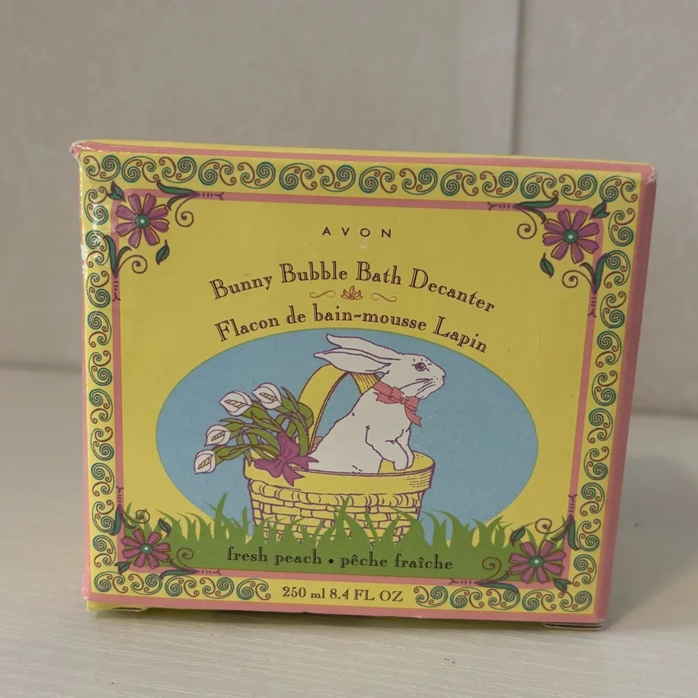 Avon | Vintage Bunny Bubble Bath Decanters - Set of Three
